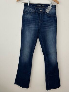 Mavi Molly Boot Cut Jeans Size 27 Blue Dark Wash Regular Rise Classic Denim
